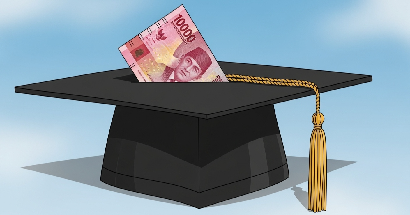 Ilustrasi topi toga - NEXT Indonesia Center