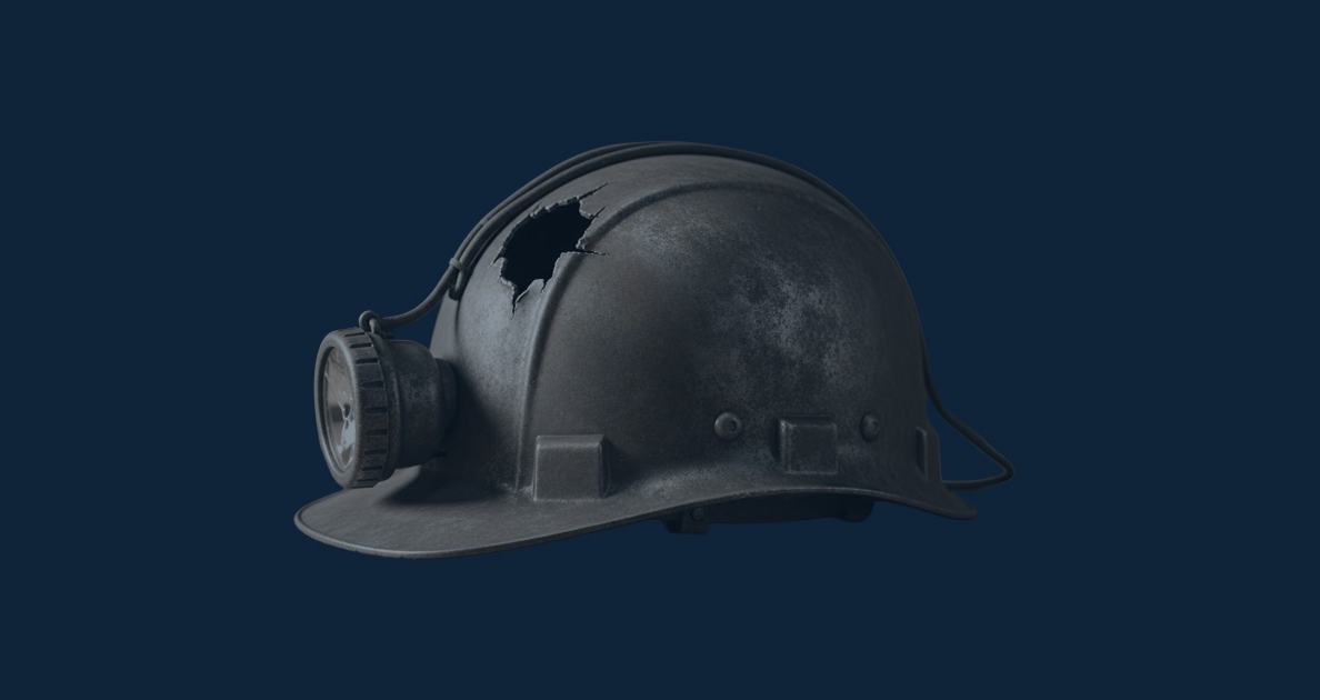 Ilustrasi helm pekerja tambang batu bara - NEXT Indonesia Center 1