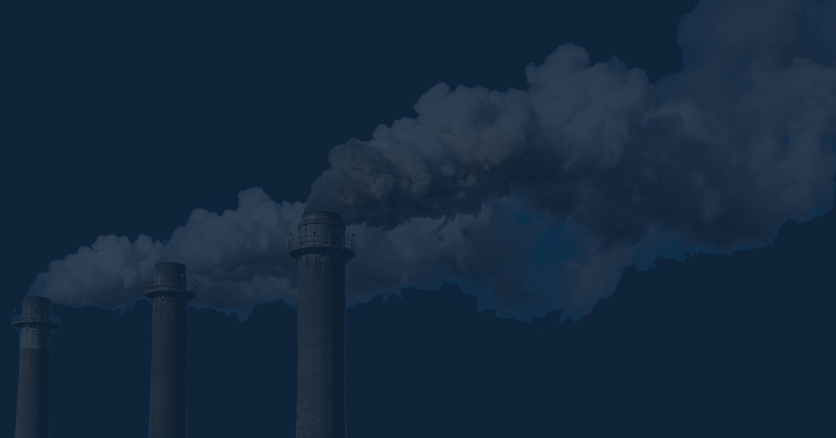 Ilustrasi cerobong asap pembangkit listrik - NEXT Indonesia Center
