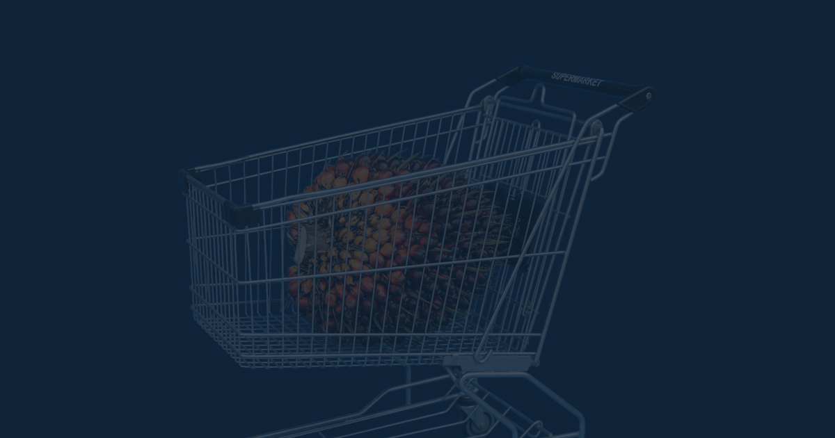 Ilustrasi kelapa sawit ada dalam troli belanjaan - NEXT Indonesia Center