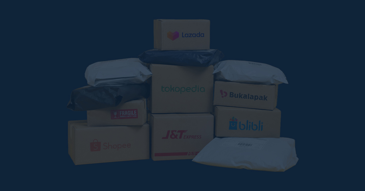 Ilustrasi paket barang belanja online - NEXT Indonesia Center