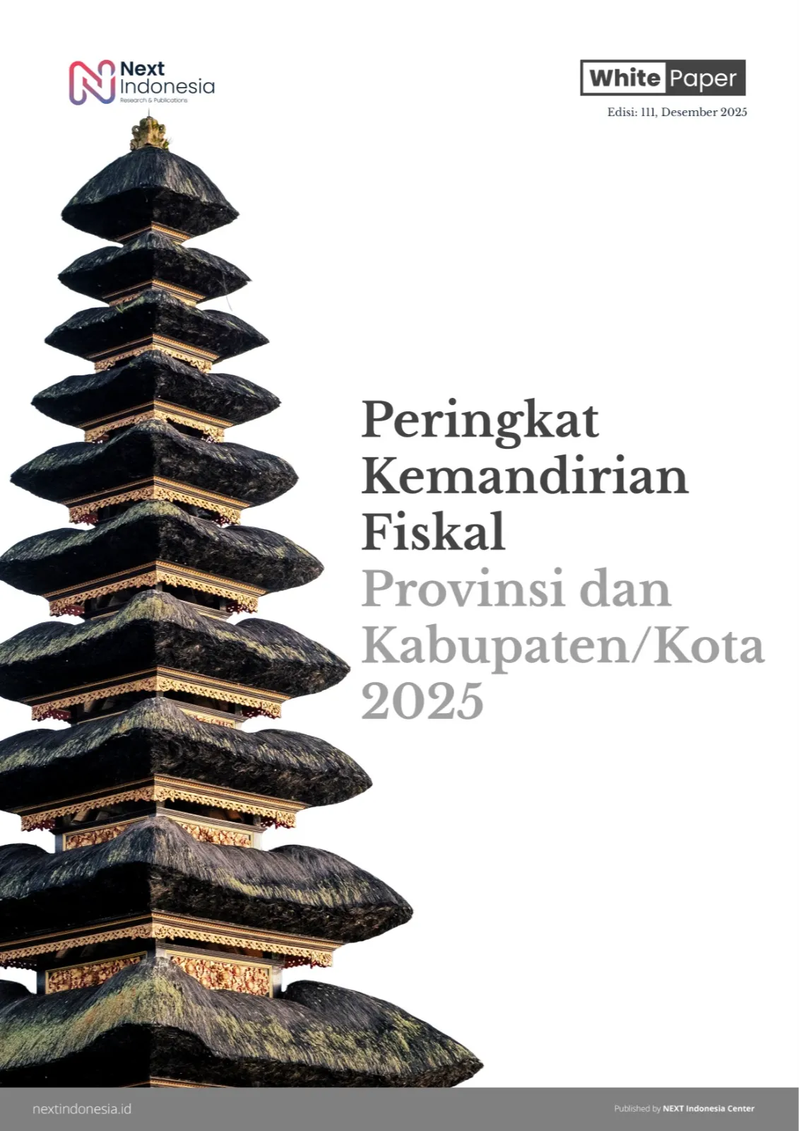 cover white paper peringkat kemandirian fisakal provinsi kabupaten kota 2025.jpeg